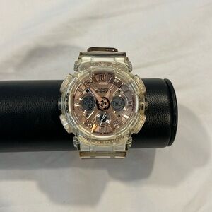 Clear rose gold G-Shock